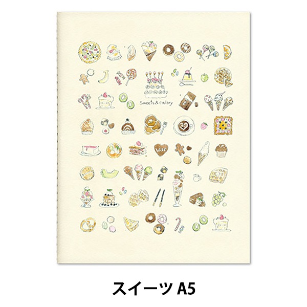 文房具 『メモブックプラス #022 スイーツ A5』 muse ミューズ 画材