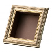 額 『フレーム+紙BOX ロイヤル 200角 クラシックゴールド』 画材・文具