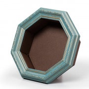 額 『フレーム+紙BOX ロイヤル 8角形 クラシックゴールド』 画材・文具