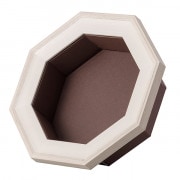 額 『フレーム+紙BOX ロイヤル 8角形 クラシックゴールド』 画材・文具