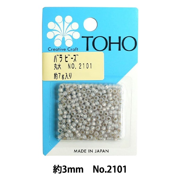ビーズ 『バラビーズ 丸大 No.2101』 TOHO BEADS トーホービーズ