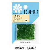 ビーズ 『バラビーズ マガ玉 約4mm No.M07』 TOHO BEADS トーホービーズ|パックビーズ|ビーズ