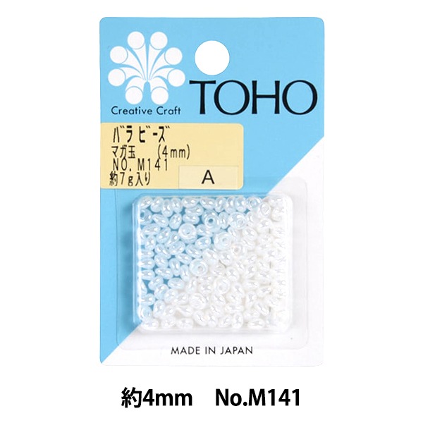 ビーズ 『バラビーズ マガ玉 約4mm No.M141』 TOHO BEADS トーホー