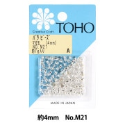 ビーズ 『バラビーズ マガ玉 約4mm No.M141』 TOHO BEADS トーホー