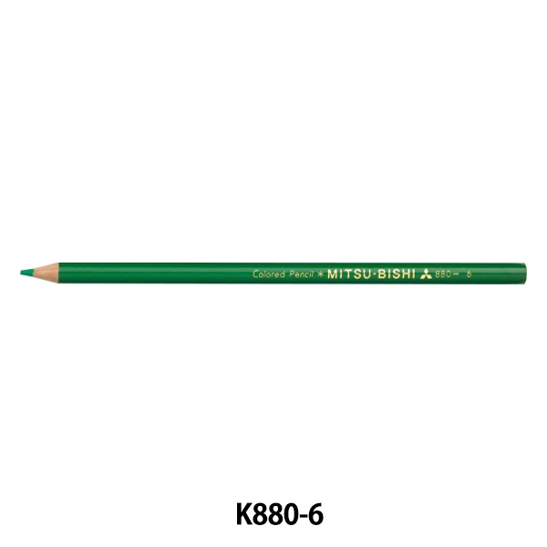文房具 『色鉛筆 単色 緑 K880.6』 画材・文具,筆記具| ホビー