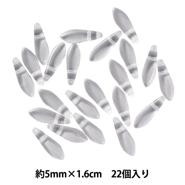 ビーズ 『チェコメイト ダガー 5×16mm CMD-1』 TOHO BEADS トーホー