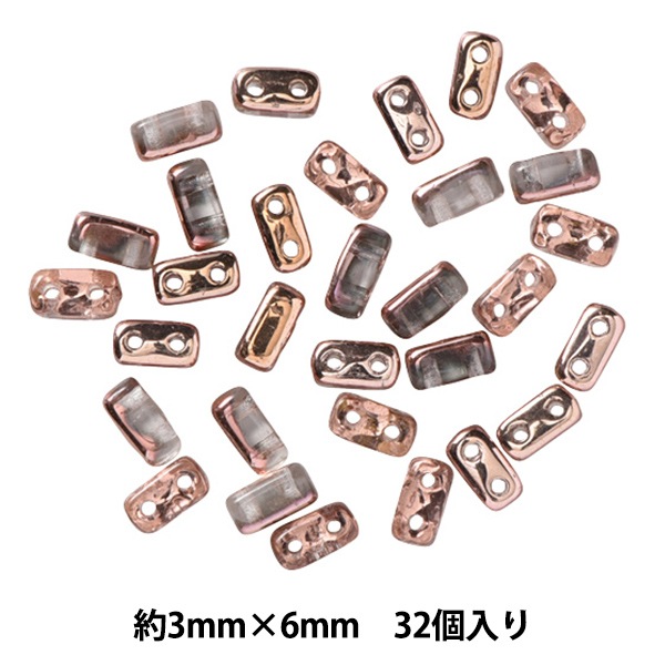 ビーズ 『チェコメイト ブリック 3×6mm CMB-7』 TOHO BEADS トーホー