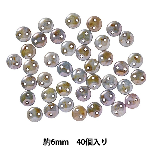 ビーズ 『チェコメイト レンティル 6mm CML-213』 TOHO BEADS トーホー