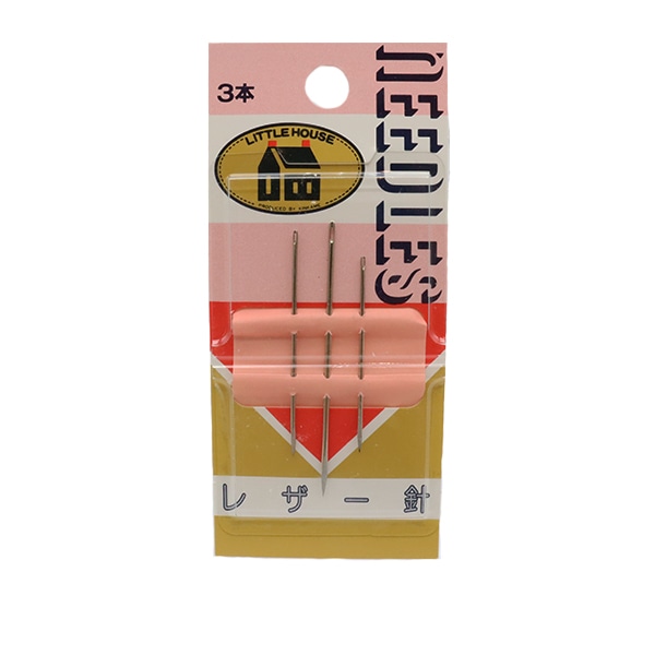 手縫い針 『レザー針』 金亀糸業 雑貨,パッチワーク道具,針| ホビー