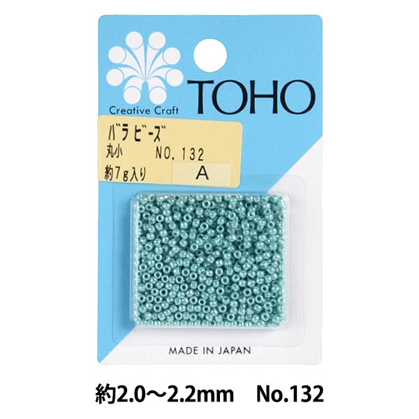 ビーズ 『バラビーズ 丸小 No.132』 TOHO BEADS トーホービーズ ビーズ