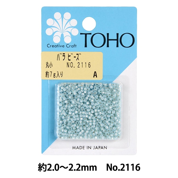 ビーズ 『バラビーズ 丸小 No.2116』 TOHO BEADS トーホービーズ