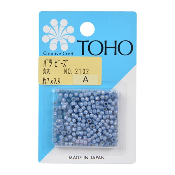 ビーズ 『バラビーズ 丸大 No.2102』 TOHO BEADS トーホービーズ