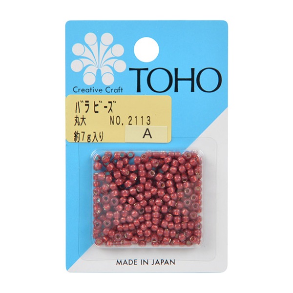 ビーズ 『バラビーズ 丸大 No.2113』 TOHO BEADS トーホービーズ