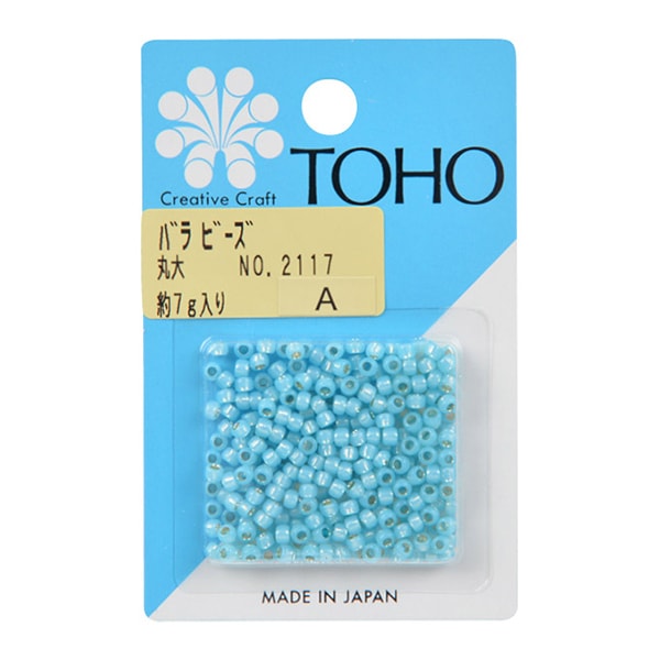 ビーズ 『バラビーズ 丸大 No.2117』 TOHO BEADS トーホービーズ