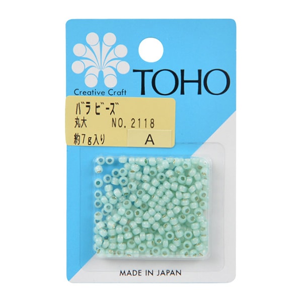 budu　ビーズ完成品 ビーズ 『バラビーズ 丸大 No.2118』 TOHO BEADS トーホービーズ