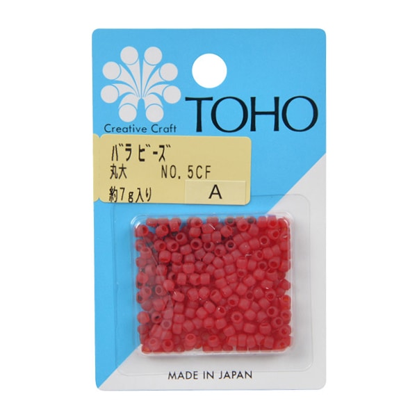 ビーズ 『バラビーズ 丸大 No.5CF』 TOHO BEADS トーホービーズ ビーズ