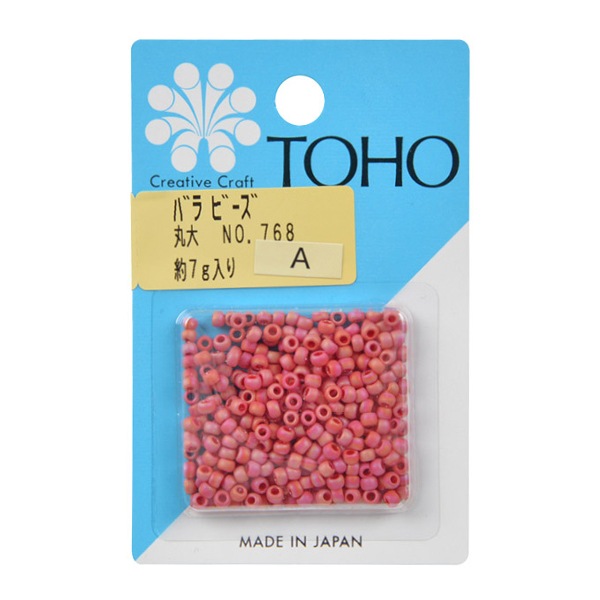 ビーズ 『バラビーズ 丸大 No.768』 TOHO BEADS トーホービーズ