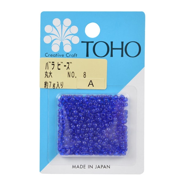 ビーズ 『バラビーズ 丸大 No.8』 TOHO BEADS トーホービーズ ビーズ