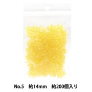 ビーズ 『DXフラワービーズ No.5 約14mm 約200個入り ASH-FL14-5』|パックビーズ|ビーズ