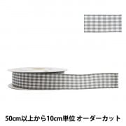 数量5から】 リボン 『ワイヤー入りギンガムチェック 3359 幅約