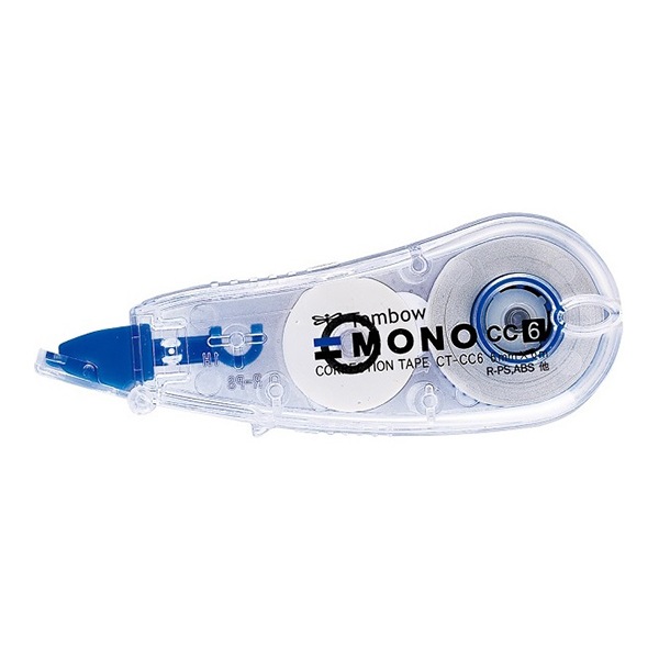 文房具 『修正テープ モノCC 使い切りタイプ 幅6mm CT-CC6』 Tombow