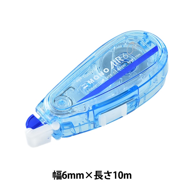 トンボ MONO EBS 修正テープ クリア/ブルー トンボ 修正テープ モノエアー カートリッジ 6mm クリア・ブルー