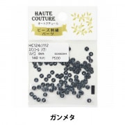 スパンコール 『スパンコール ソレイユ 4mm 約140枚入り ガンメタ HC124-112』 MIYUKI ミユキ|パックビーズ|ビーズ