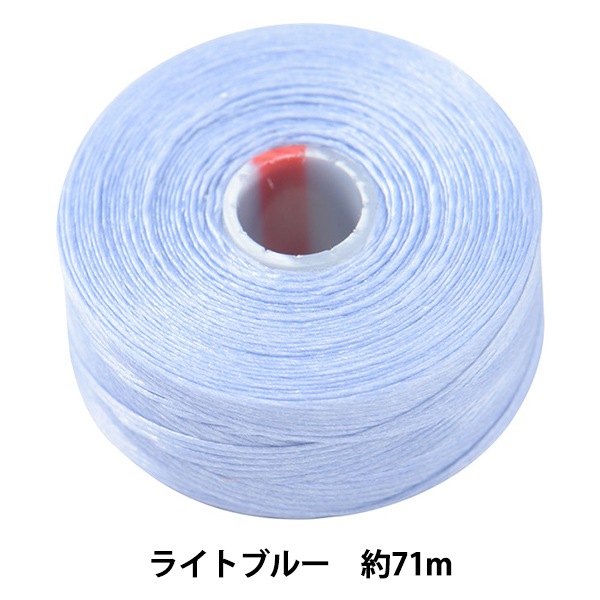 ビーズセール】 ビーズ糸 『C-Lon ビーズスレッド ライトブルー 約71m