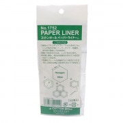 パッチワーク用品 『ペーパーライナー ヘキサゴン 22mm 1753』 金亀糸
