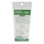 パッチワーク用品 『ペーパーライナー ヘキサゴン 22mm 1753』 金亀糸