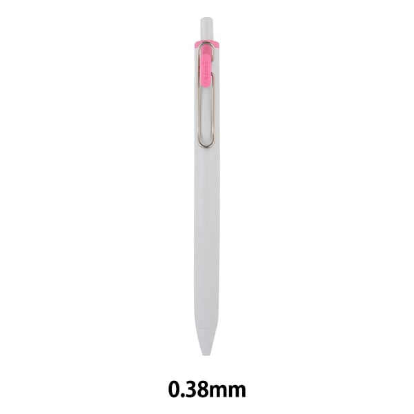 ボールペン 『ユニボールワン 0.38mm UMNS38.68 ベビーピンク』 uni