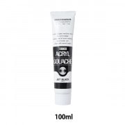 画材 『アクリルガッシュ 普通色 ホワイト 100ml』 TURNER ターナー
