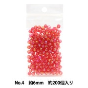 ビーズ 『DXカットビーズ No.7 約6mm 約200個入り ASH-DX6C-7』 ビーズ