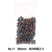ビーズ 『ディスクビーズ 丸 5mm No.13 フォレスト 約40cm