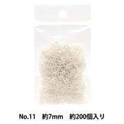 ビーズ 『DXフラワービーズ No.11 約7mm 約200個入り ASH-FL7-11』|パックビーズ|ビーズ