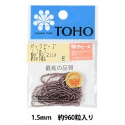 Pom♡専用2ピース ビーズ 『バラビーズ 丸大 No.2108』 TOHO BEADS トーホービーズ
