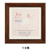 たま額縁セット 額 『3WAYましかく 15角 106-213 ブラック』 画材・文具,額