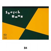 画用紙 『図案シリーズ A4 スケッチブック 画用紙 並口 中性紙 126.5g