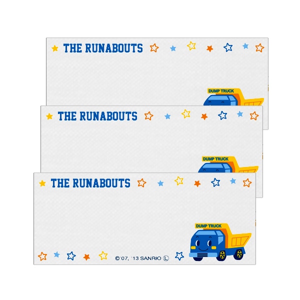 ワッペン 『サンリオ ネームラベル ザラナバウツ SMN01』 PIONEER