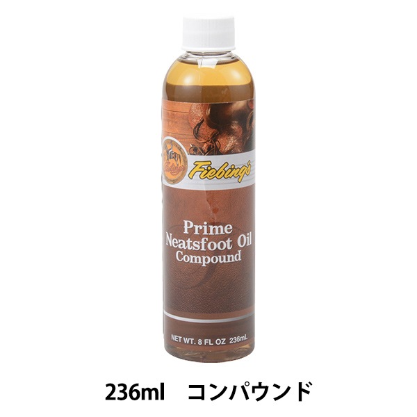 塗料 『ニートフットオイル コンパウンド 236ml 226001』 LEATHER