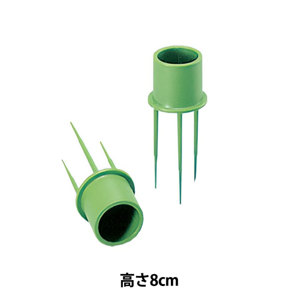 フラワー資材 『キャンドルピック 高さ8cm 1個入り 163-10-0』 松村
