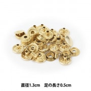 【未開封】エポック社　食玩　パーマンザコレクション　全6種セット 手芸金具 『ジャンパーホック 大 ゴールド 75004-02』 KYOSHIN