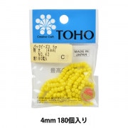 ビーズ 『パックビーズ 特大 4mm No.142』 TOHO BEADS トーホービーズ