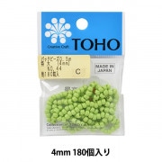 ビーズ 『パックビーズ 特大 4mm No.142』 TOHO BEADS トーホービーズ