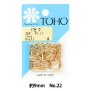 ビーズ 『バラビーズ 三分竹 No.22』 TOHO BEADS トーホービーズ |パックビーズ|ビーズ