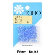 ビーズ 『バラビーズ 特大 約4mm No.168』 TOHO BEADS トーホービーズ|パックビーズ|ビーズ
