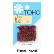 ビーズ 『バラビーズ 特大 約4mm No.34』 TOHO BEADS トーホービーズ