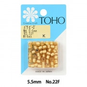 ビーズ 『バラビーズ 特大 約5.5mm No.42D』 TOHO BEADS トーホー