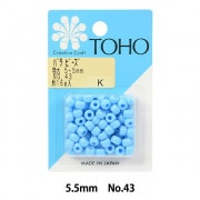 ビーズ 『バラビーズ 特大 約5.5mm No.51』 TOHO BEADS トーホービーズ
