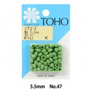 ビーズ 『バラビーズ 特大 約5.5mm No.41F』 TOHO BEADS
